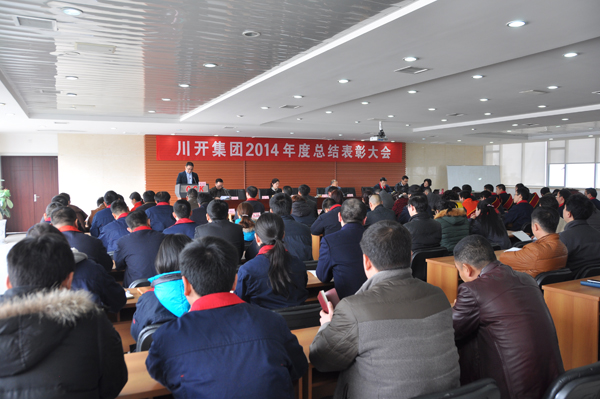 集團(tuán)2014年總結(jié)暨表彰大會(huì)圓滿(mǎn)落幕